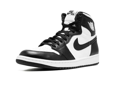 nike jordans 1 zwart wit|jordan 1 high og black white.